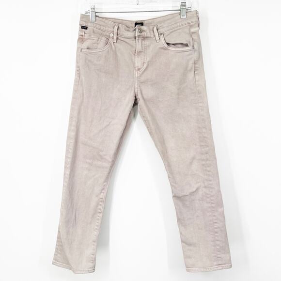 Citizens of Humanity COH Mid-Rise Slim Fit Crop Jeans - Picture 1 of 10